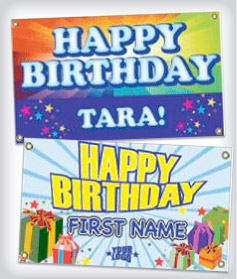 Custom Birthday Banners image