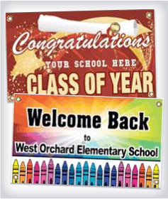 Custom School Banners image