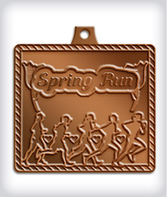 Antique Bronze Custom Track Medals image