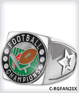 Custom Round Champion 2.0 Ring Top With Stones image