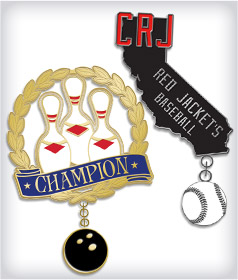 Custom Dangle Specialty Pins image