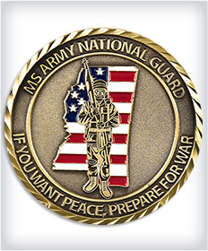 Custom National Guard Coins image
