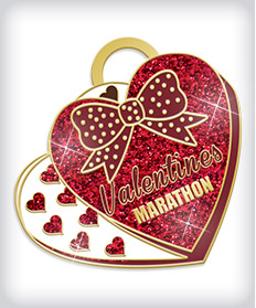 Glitter Custom Marathon Medals image