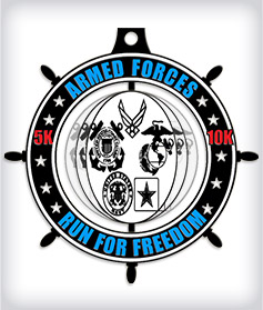 Black Dyed Custom Spinning Medals image