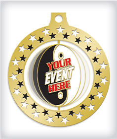 Custom Spinning Medal With Your Logo image