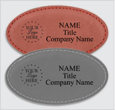 Large Oval Badges