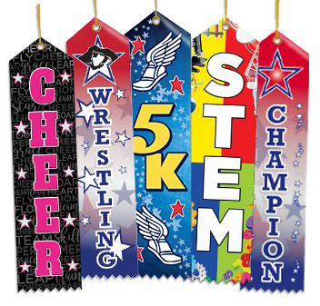 Ribbons Many Sports To Choose From!