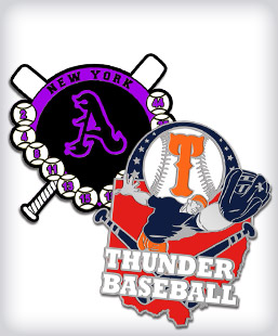 Custom Baseball Pins image
