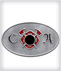 Antique Silver Custom Belt Buckles image