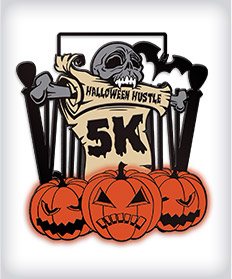 Glow In The Dark Custom 5K Medals image