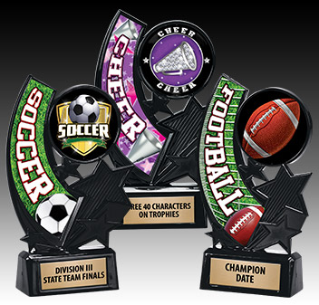 Onyx Icicle Insert Trophies FREE Shipping On Orders $110+