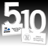 Years Of Service Acrylics