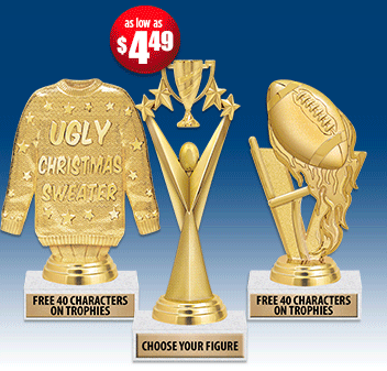 Participation Trophies Hundreds of Sports & Activities