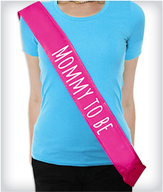 Custom Baby Shower Sash image