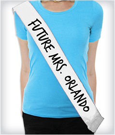 Custom Bachelorette Sash image