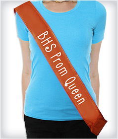 Custom Prom Sash image