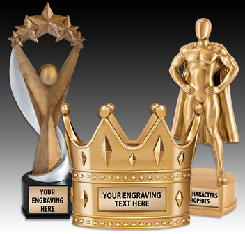 Achievement Sculptures FREE 40 Characters Of Engraving