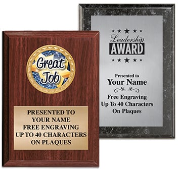 Economy Corporate Plaques Great Value