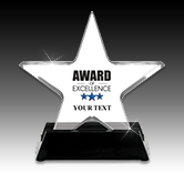 Star Acrylic On Base