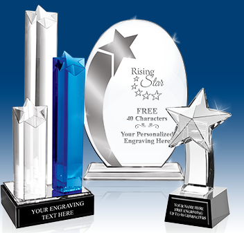 Star Crystals FREE 40 Characters Of Engraving