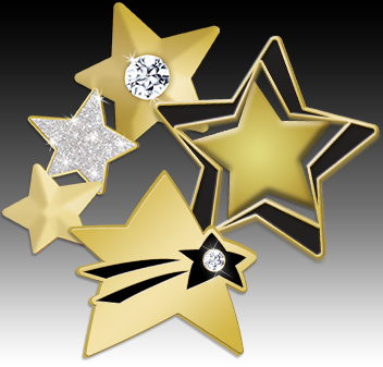 Star Pins Same Day Shipping