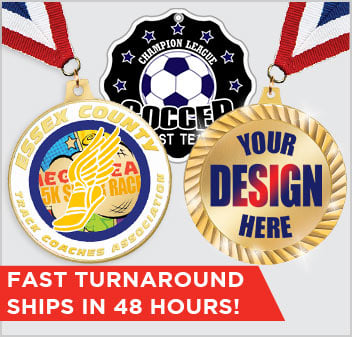 Medals With Fast Shipping!