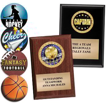 Sport Plaques - Hundreds Of Activities Available