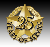 25 Year Pin