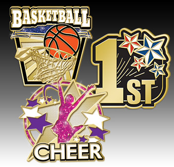 Sport Pins Hundreds To Choose From!