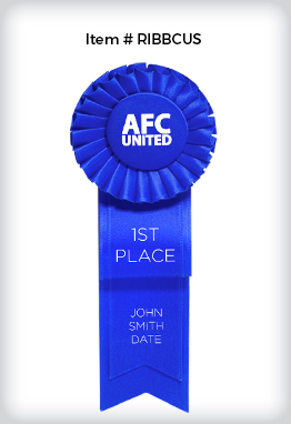 1 Streamer Rosette Ribbons image