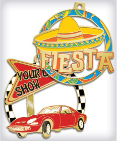 Custom Color Enamel Community Event Medals image