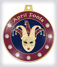 Rhinestone Custom Community Event Medals image