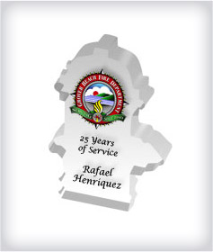 Custom Fire Plug Acrylic Embedments image