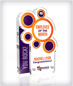 Custom Cut Crystal With Color image