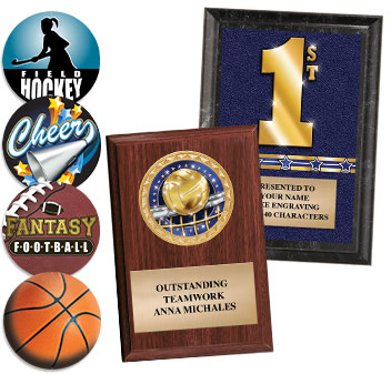 Sport Plaques - Hundreds Of Activities Available