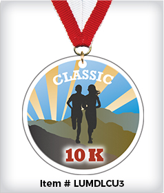 Circle Custom 3" Acrylic Medal image