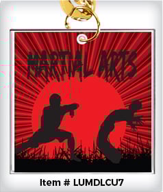 Square Custom 7&rdquo; Acrylic Medal image