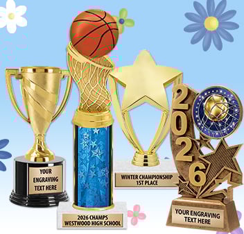 Trophies Free Shipping on Orders $110+