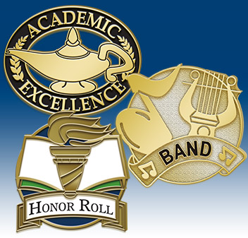 Scholastic Pins Many Styles To Choose From!