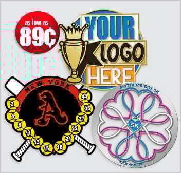 Any Shape or Size - FREE 4 Colors (50 pc min)