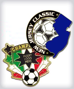 Custom Soccer Pins image