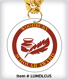 Circle Custom 5" Acrylic Medal image