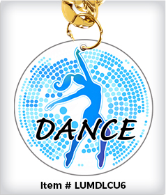 Circle Custom 6" Acrylic Medal image