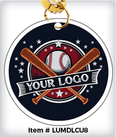 Circle Custom 8" Acrylic Medal image