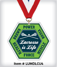 Freeform Custom 4" Acrylic Medal image