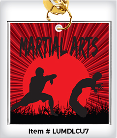 Square Custom 7&rdquo; Acrylic Medal image