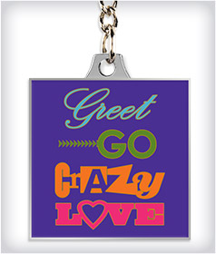 Custom Key Chain With Full Color image
