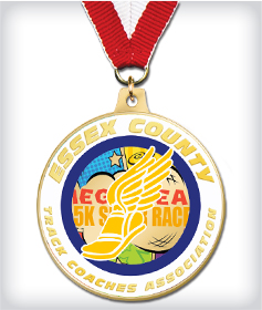 Custom Gold Printz Medals image