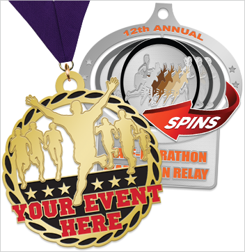 Custom Running Medals