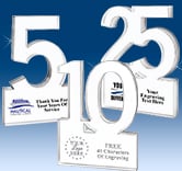 Years Of Service Acrylic